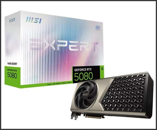 MSI GeForce RTX 5080 EXPERT OC