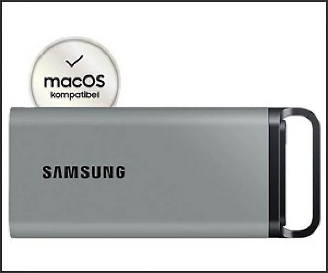 Samsung Portable SSD T5 Evo 4 TB, USB-C, 460 MB/s