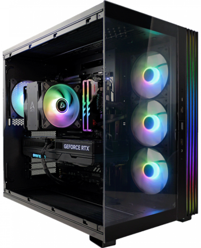 PCGH-High-End-PC RTX5080-Edition V2 (AMD Ryzen 7 9800X3D, 32 GiB, Geforce RTX 5080, 2-TB-SSD)