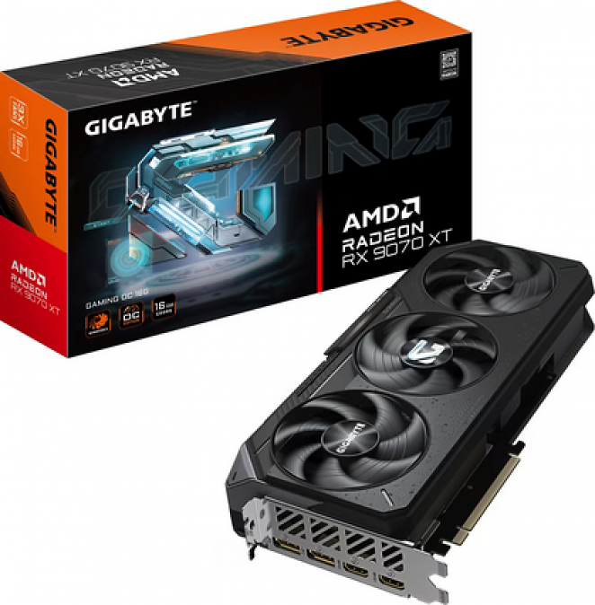 Gigabyte Radeon RX 9070 XT Gaming OC 16G (mit 60 Euro Cashback effektiv 548,46 Euro)