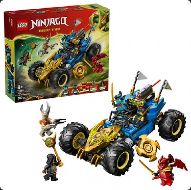 Lego 71856 Ninjago Jays Transformationsflitzer (387 Teile)