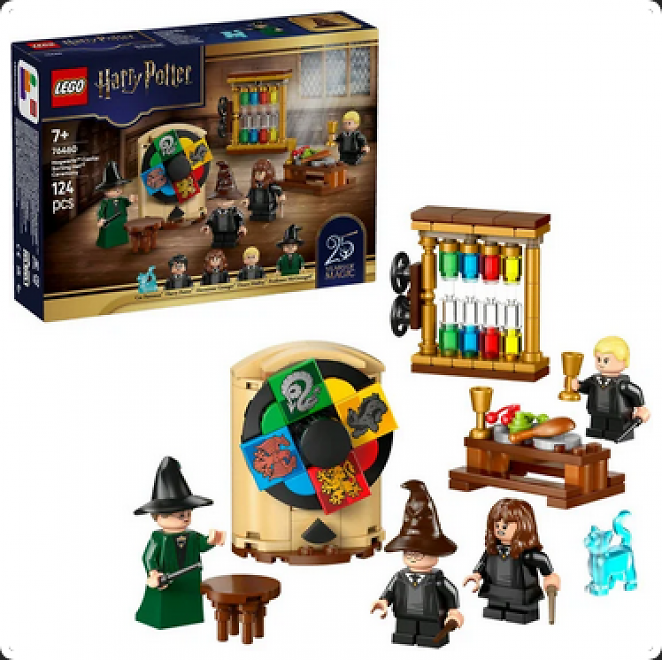 Lego 76460 Harry Potter Auswahlzeremonie mit dem Sprechenden Hut (124 Teile)