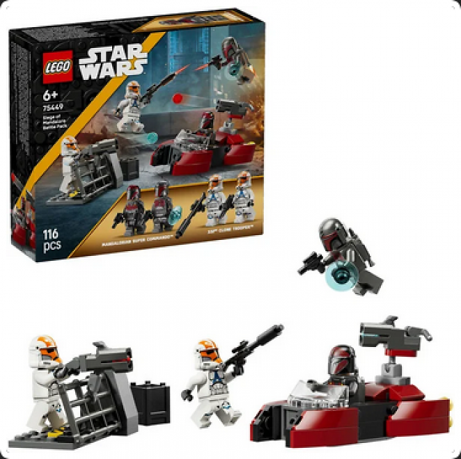 Lego 75449 Star Wars Belagerung von Mandalore Battle Pack (116 Teile)