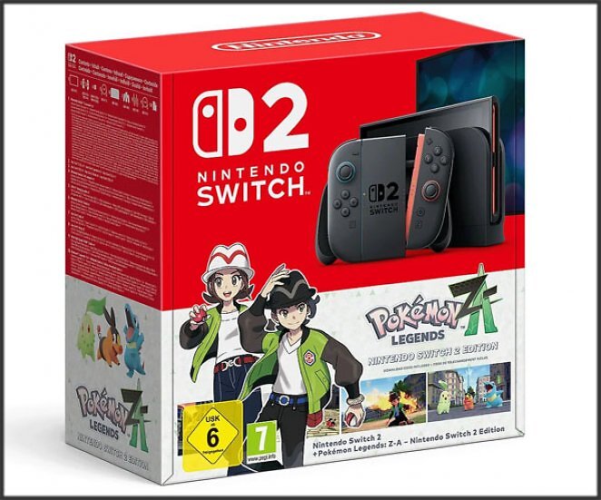 Nintendo Switch 2 + Pokemon-Legends Bundle