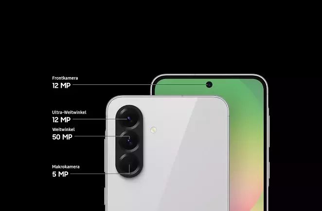 Das Dreifach-Kamerasystem des Galaxy A56 5G ermöglicht auch bei wenig Licht gute Fotos.