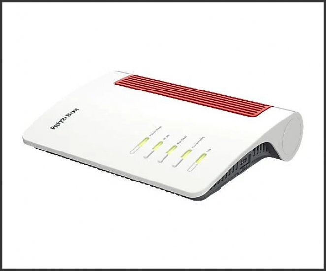 AVM FRITZ!Box 5690, (Wi-Fi 7) Glasfaser WLAN Router 6448 Mbit/s