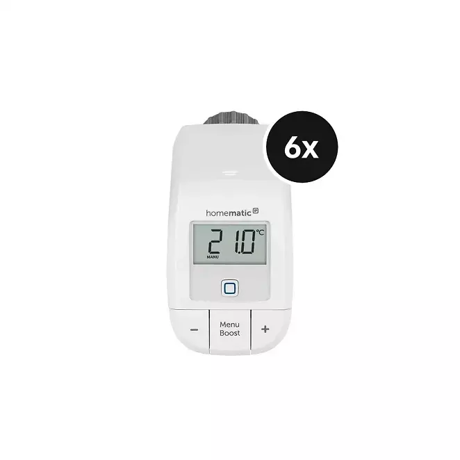 Homematic IP Heizkörperthermostat Basic 6er-Set