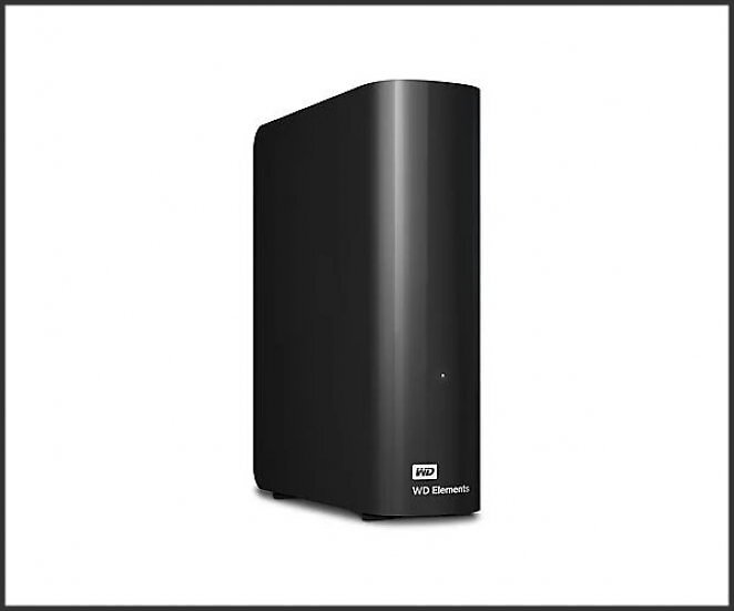 WD Elements™ Desktop Festplatte, 8 TB HDD, 3,5 Zoll, extern, Schwarz