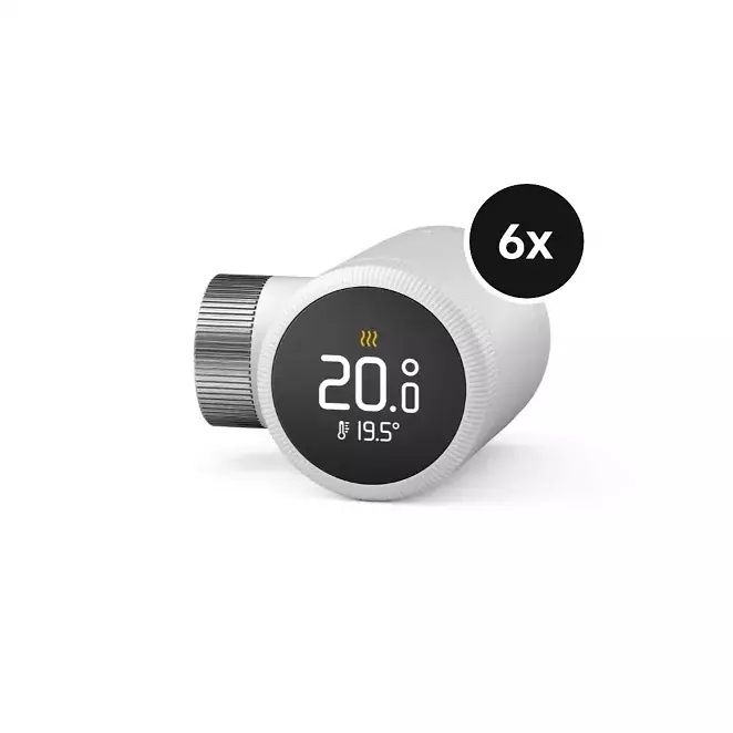 tado° X Smartes Heizkörper-Thermostat - 6er-Set