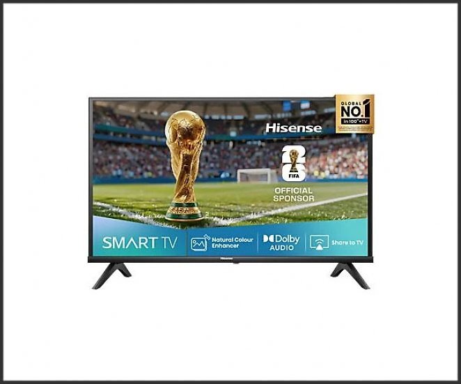 HISENSE 40A4Q LED TV (Flat, 40 Zoll / 100 cm, Full-HD, SMART TV)