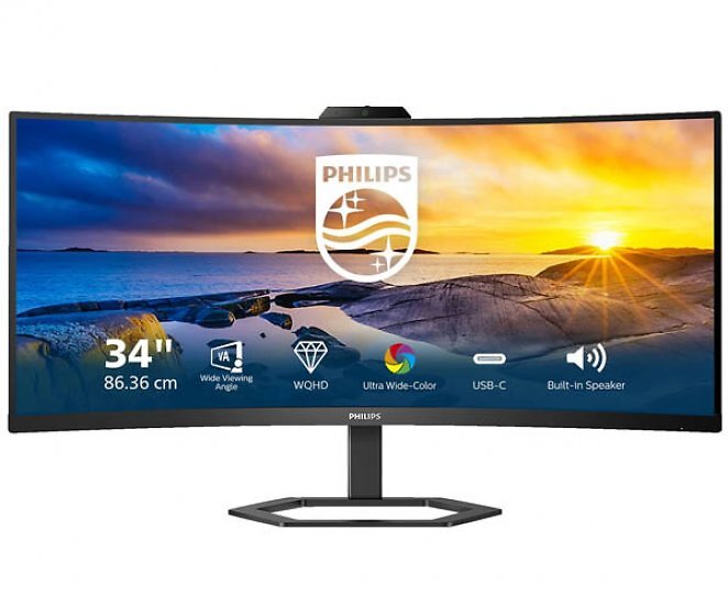 PHILIPS 34E1C5600HE 34 Zoll WQHD