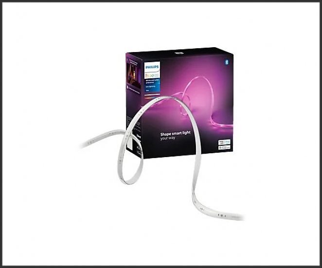 PHILIPS Hue Lightstrip Solo 10 m Smarter Lightstrip Kalt-Warmweiß und Farbe