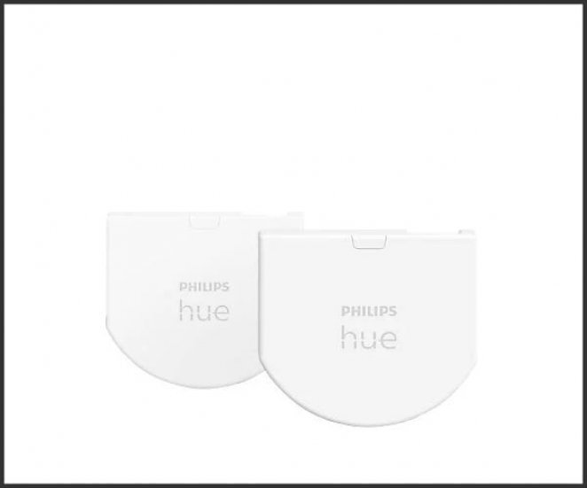 PHILIPS Hue 2er Pack Wandschalter Modul Weiß