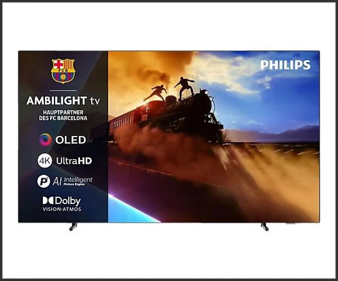 PHILIPS 65OLED760/12 OLED Ambilight TV (Flat, 65 Zoll / 164 cm, UHD 4K, SMART TV, Ambilight)