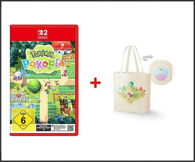 Pokémon Pokopia + Tragetasche als Gratis-Goodie