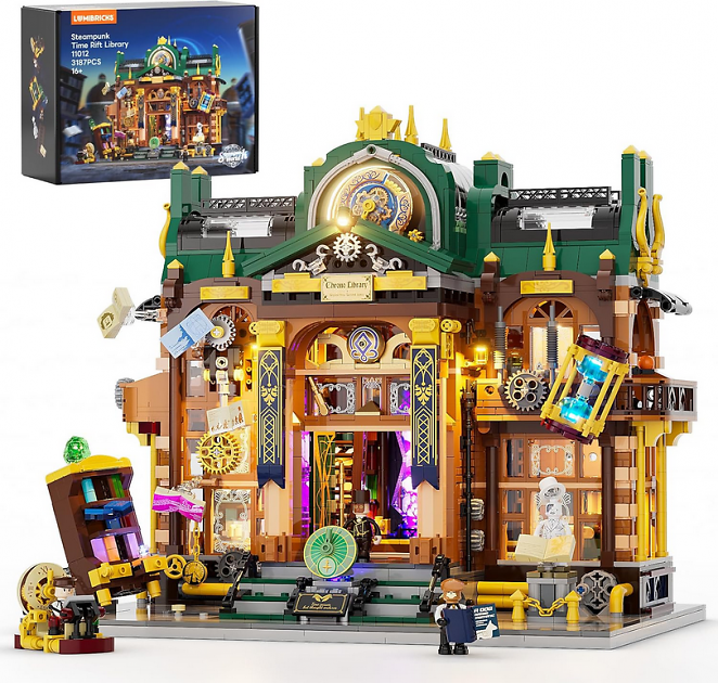Lumibricks Zeitriss-Bibliothek