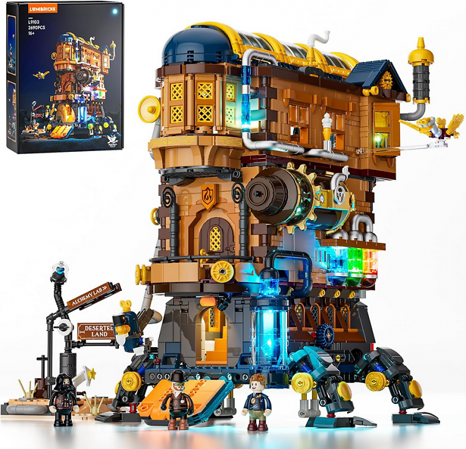 Lumibricks Alchemistisches Bewegliches Schloss