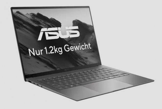 ASUS ZenBook S14 UX5406AA-SU237W, Antrim Gray, Core Ultra 9 386H, 32GB RAM, 1TB SSD, DE