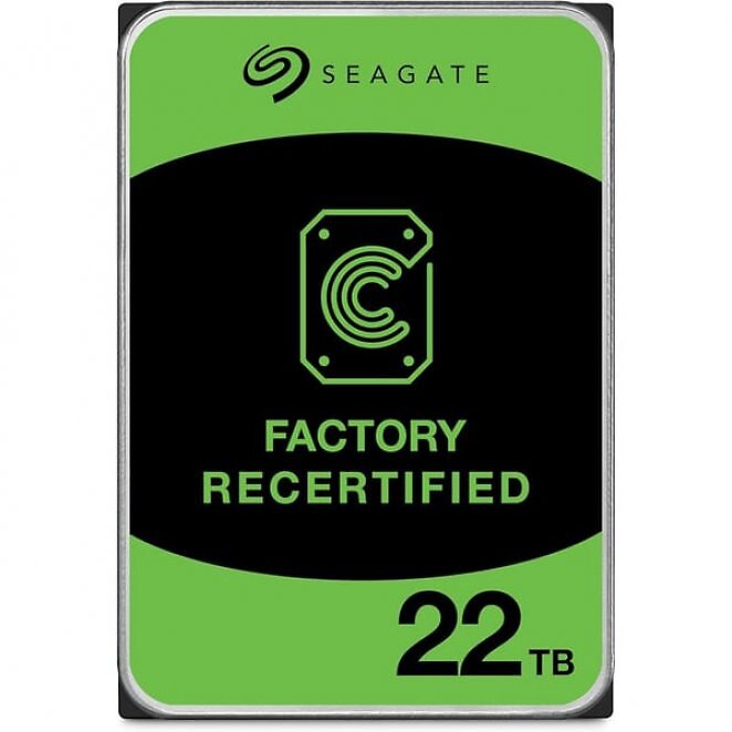 Seagate Exos 22 TB, generalüberholt