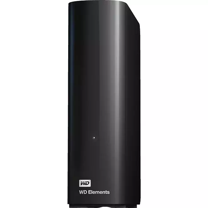 WD Elements Desktop Festplatte, 18 TB HDD, extern, Schwarz