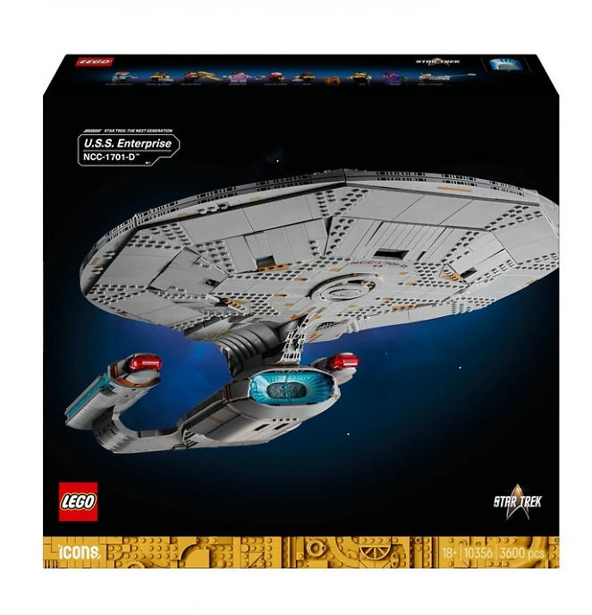 LEGO Icons 10356 Star Trek: U.S.S. Enterprise NCC-1701-D