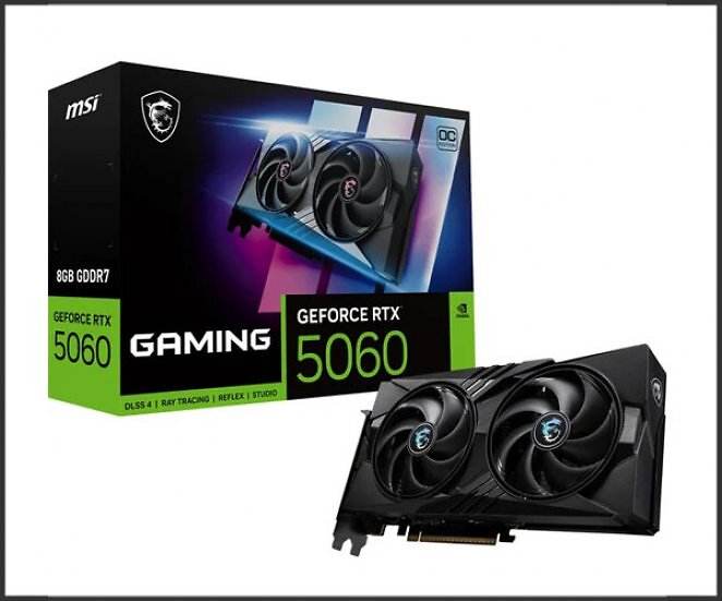 MSI GeForce RTX 5060 GAMING OC 8G, Grafikkarte