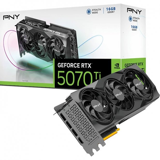 PNY Geforce RTX 5070 Ti Triple Fan