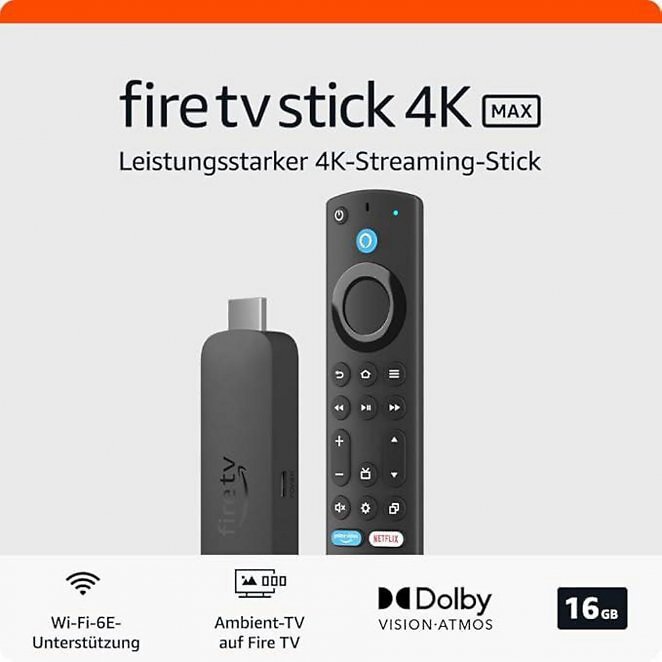Amazon Fire TV Stick 4K Max (2. Gen.) 16 GB
