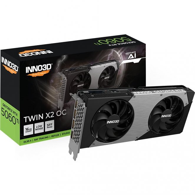 Inno3D Geforce RTX 5060 Ti Twin X2 OC 16 GB (inkl. 007 First Light gratis)