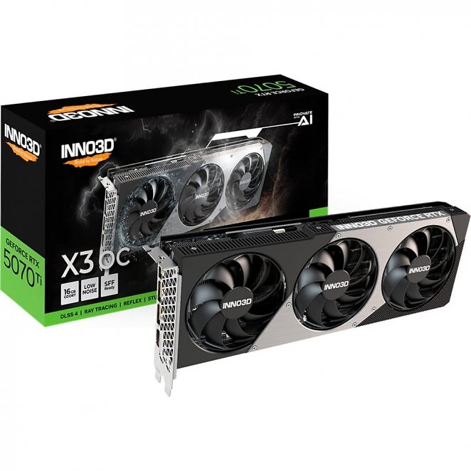 Inno3D Geforce RTX 5070 Ti X3 OC (inkl. 007 First Light gratis)