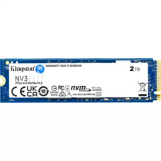 Kingston NV3 2 TB, SSD (PCIe 4.0 x4, NVMe, M.2 2280)
