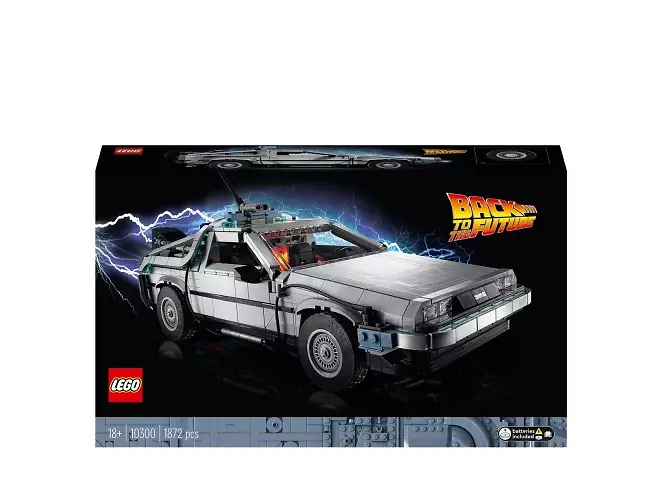 LEGO Icons 10300 Die Zeitmaschine aus Zurück in die Zukunft