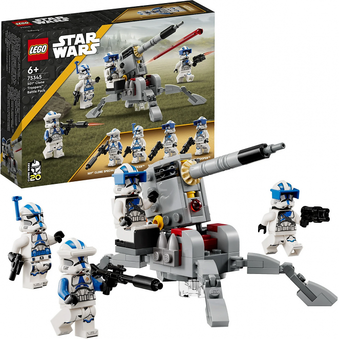 Lego Star Wars 501st Clone Troopers Battle Pack (Set 75345), 119 Teile