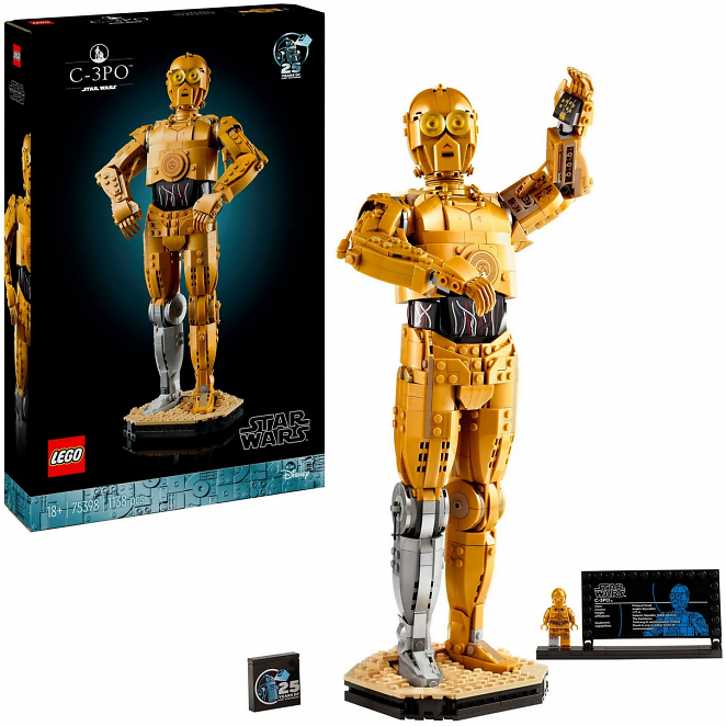 Lego Star Wars C-3PO (Set 75398), 1.138 Teile