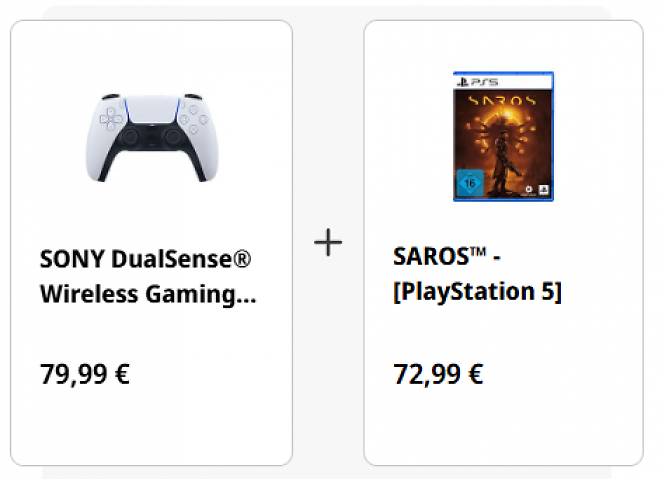 Sony Dualsense PS5-Controller + Saros