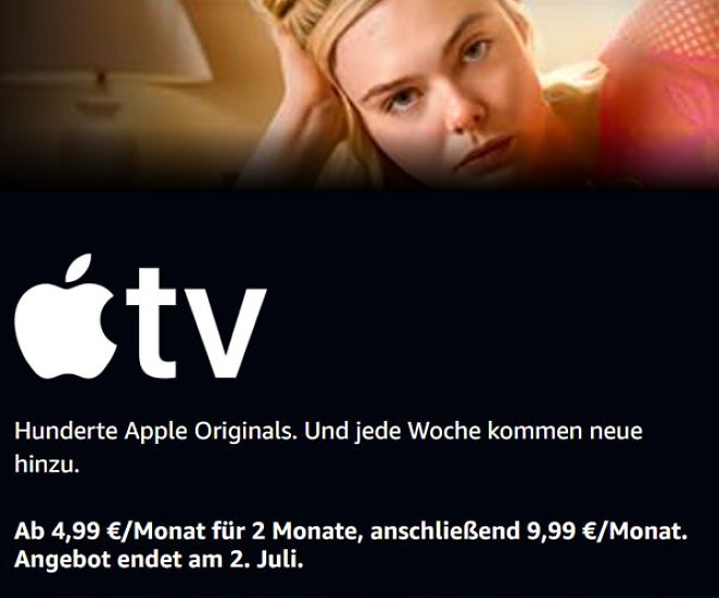 Apple TV+ nur 4,99 € für 2 Monate