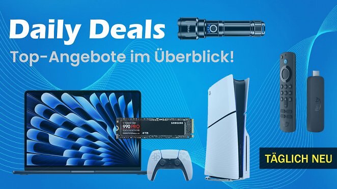 Daily Deals - die besten Angebote im Überblick