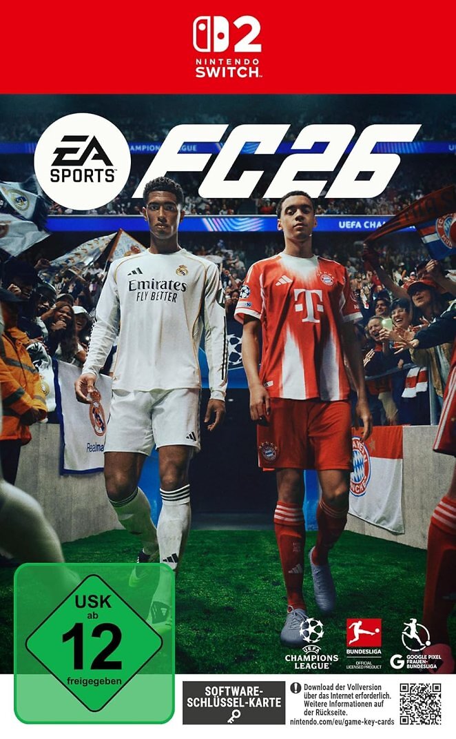 EA SPORTS FC 26 Standard Edition Switch 2 | Software-Schlüsselkarte | Deutsch