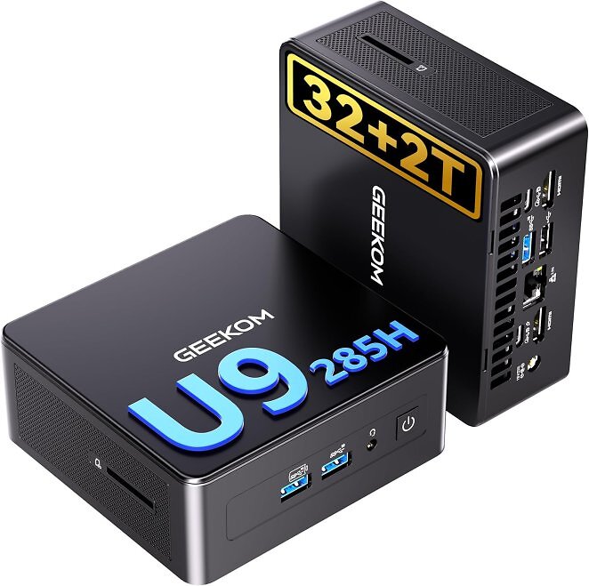 Geekom IT15 Mini-PC | Intel Core U9-285H