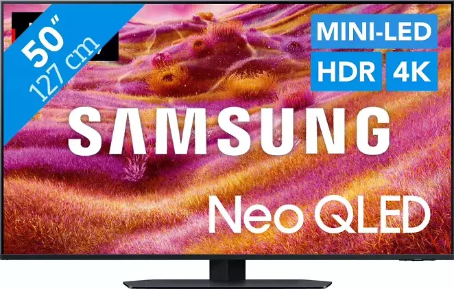 Samsung Neo QLED 4K QN90F 50 Zoll (125 cm) Mini-LED-Fernseher, Antireflexion