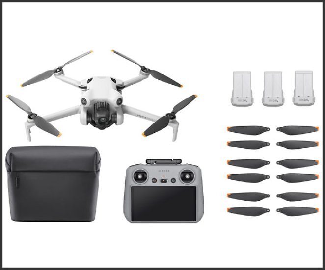 DJI Mini 4 Pro Fly More Combo + Smart Controller