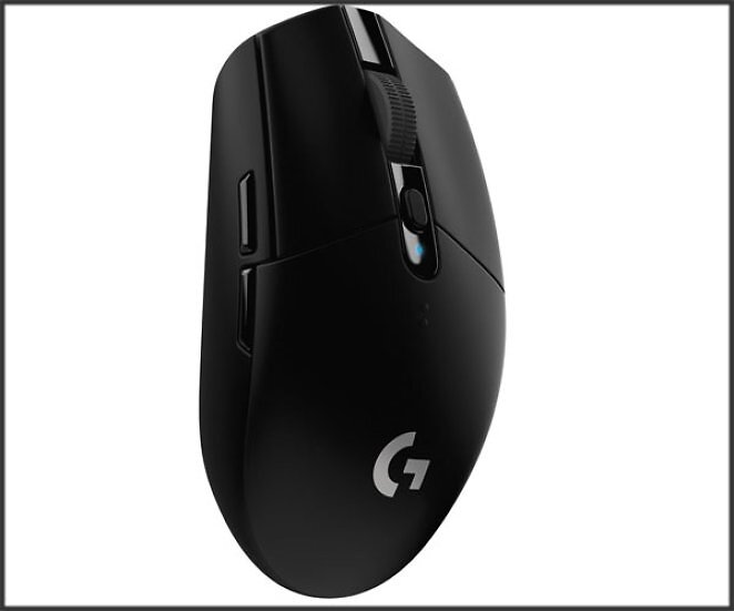Logitech G G305 LIGHTSPEED kabellose Gaming-Maus mit HERO 12K DPI Sensor, Wireless Verbindung