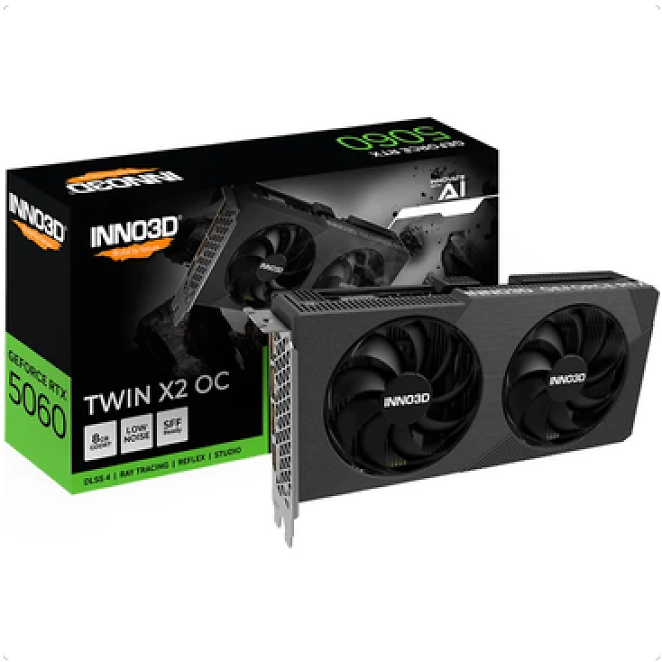 Inno3D Geforce RTX 5060 Twin X2 OC V2 (Preise inkl. Versand)