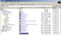 Dateikomrimierung: Komprimierte Dateien werden unter Windows 2000 in blauer Farbe dargestellt.