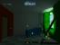Realtime Radiosity Bugs, weißes Licht auf grüner Wand.