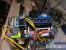 Das Testsytem samt TWIN3X2048-1800C7DIN mit Lüfter und Gigabytes X38T-DQ6 (Bild: PCGH)