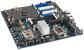 Genau wie Intels hier abgebildete Skulltrail-Plattform nutzen auch Intels kommende X58-Platinen Nvidias Nforce-200-Brückenchip für SLI.