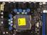 Der CPU-Sockel samt gekühlter Spannungswandler (Bild: PCGH)