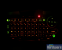 <strong>Logitech Dinovo Mini</strong>: Ist der Multimedia-Steuerungsmodus aktiv wechseln das Click-Pad und einige Tasten zur Farbe Grün.