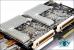 Die anderen beiden MXM-Module auf der Rückseite der <strong>Asus EAH3850 Trinity</strong>